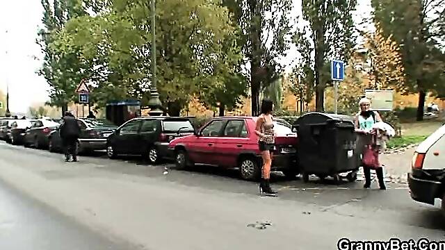 Prostituta Con Vecchio