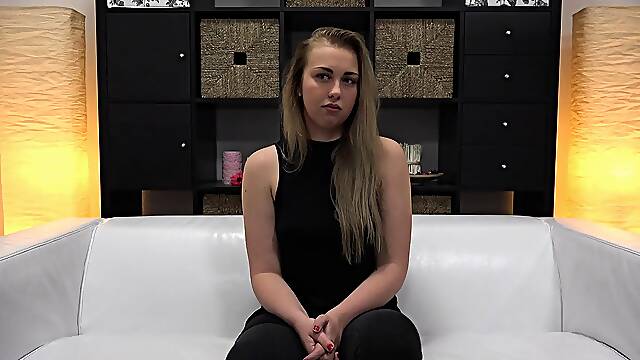 Mature blonde solo masturbation