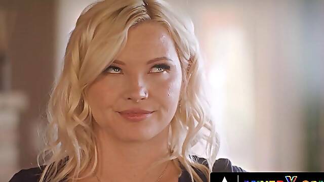 Big-Tits Blonde Stepsisters Zazie and Nata Unleash Fury-Fueled Tribbing and Sciss