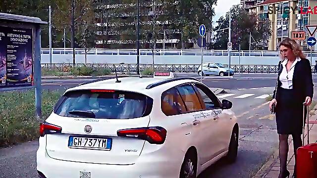 Italian Porn Scout with hot milf Julia North