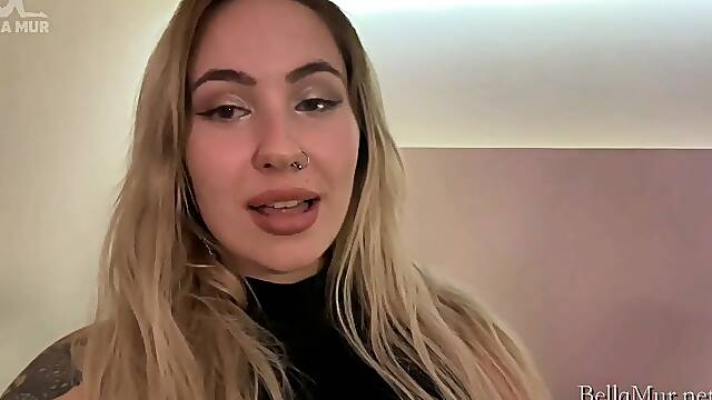 Sex Vlog - My 1st double penetration in years! Behind the scenes of content creating - Bella Mur