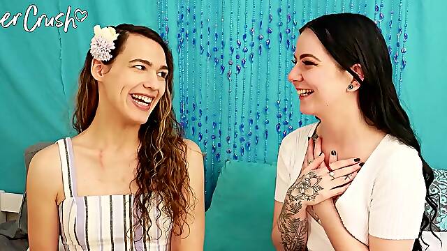 QueerCrush interview with Lily Thot and Sadie Sunstone