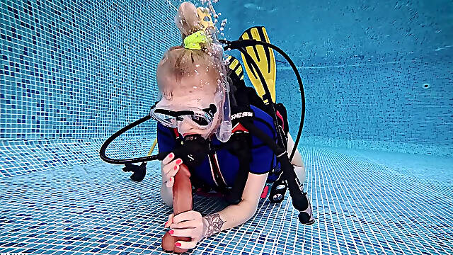 Deep Throat Dive Scuba Suck Training