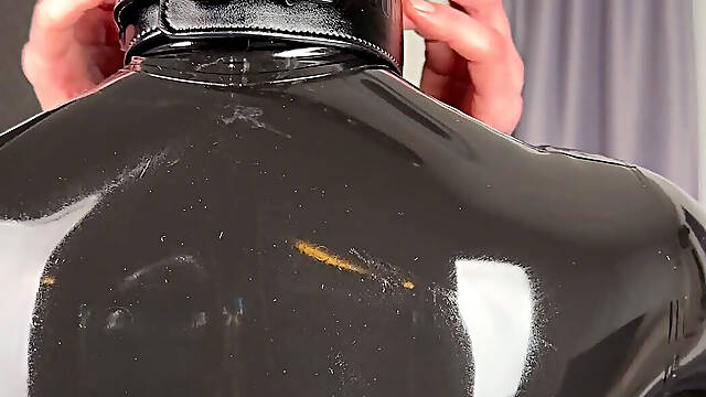 Collared Rubber Doll