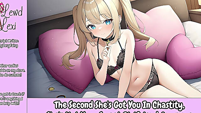 Once You're in Chastity, She's Not Your Sweet GF Anymore